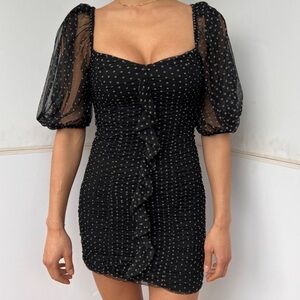 Zara Puff Sleeve Dress